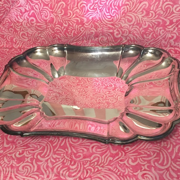 Gorham Heritage EP Silver YH Rectangle Platter - Picture 1 of 7